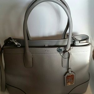 Ralph Lauren Dove Grey City Shopper