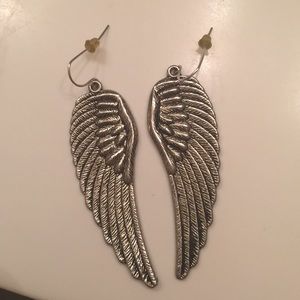 Angel wings earrings