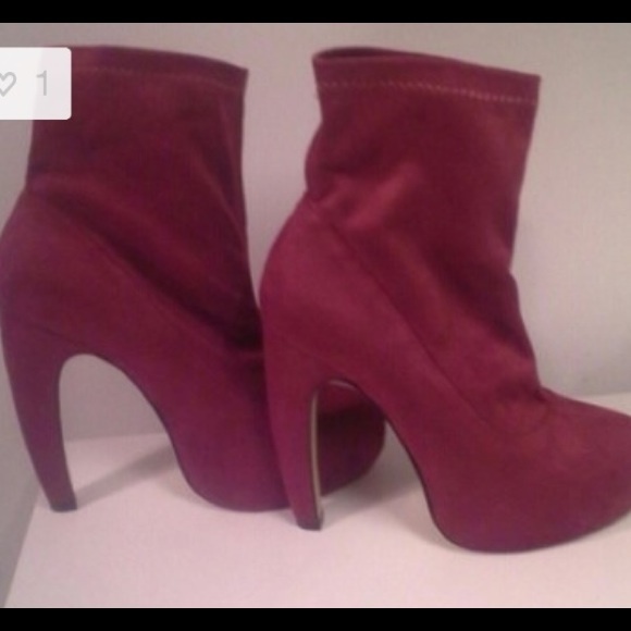 Reposh! Asos Sueded Fabric! Raspberry