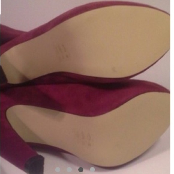 Reposh! Asos Sueded Fabric! Raspberry - Picture 3 of 4
