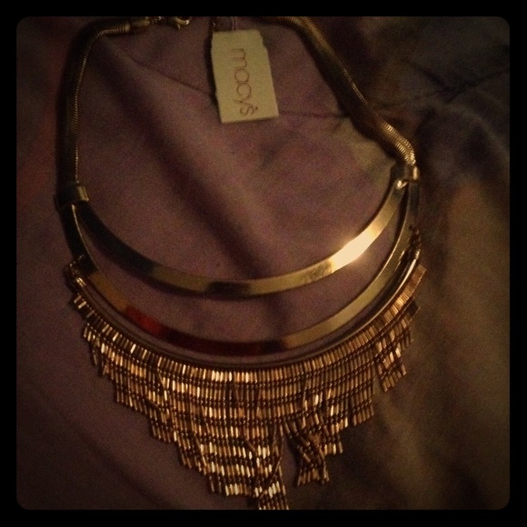 Gold necklace
