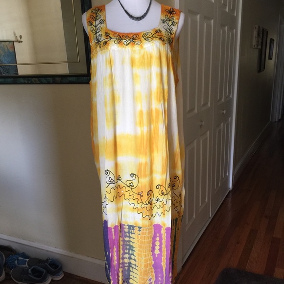 Sunny Tie Dyed Maxi Dress - Picture 2 of 4