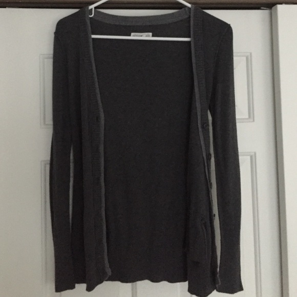 Aeropostale Gray Cardigan