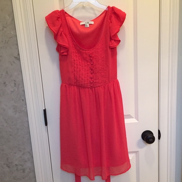 Coral dress