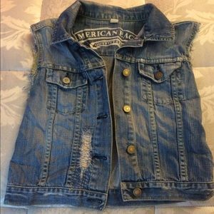Denim vest