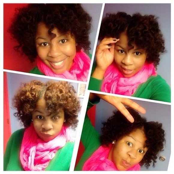 Pink summer scarf