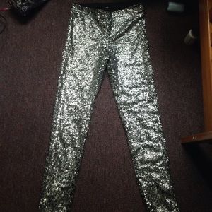 Sequin pants