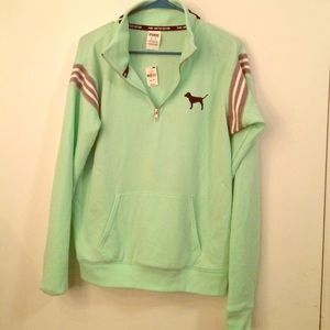 NWT VS XS Mint Half Zip Limited Edition