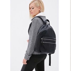 Forever 21 Faux Leather Backpack