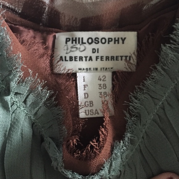 Philosophy di Alberta Ferretti colorblock dress - Picture 4 of 4