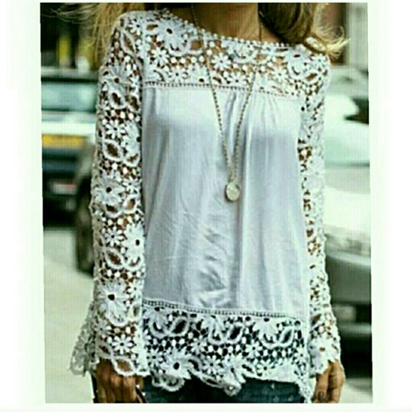 Romantic Lace Long Sleeve Tee