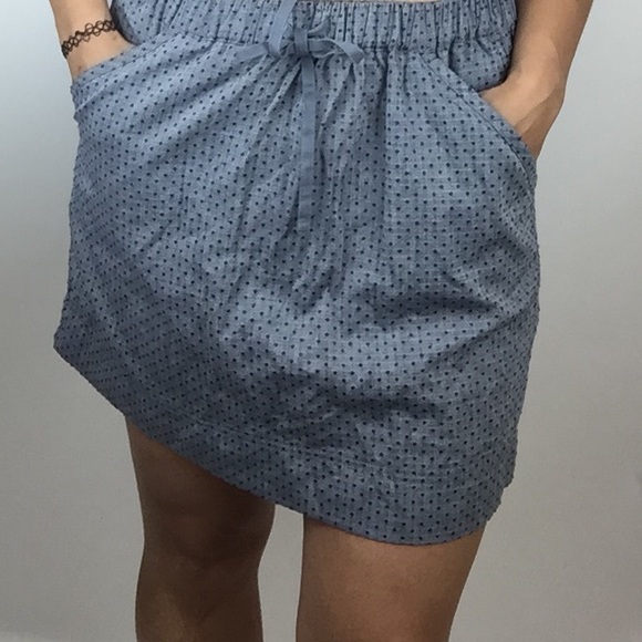 Chambray skirt