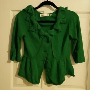 Anthropologie tick tock cardigan