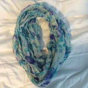 Scarf (it was circled around twice in the photo)