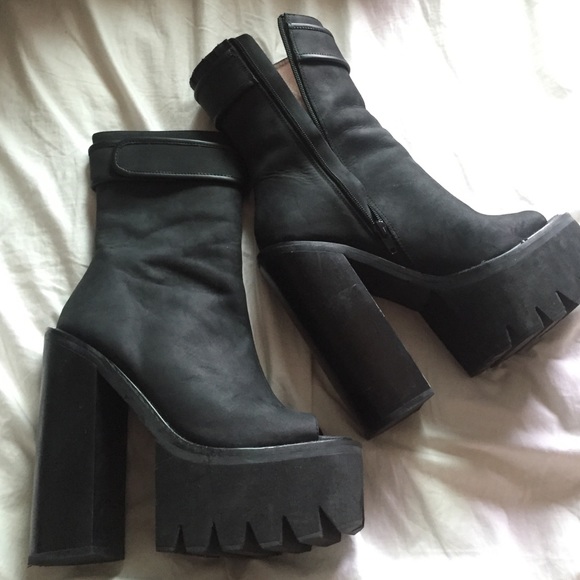 Jeffrey Campbell heeled boots