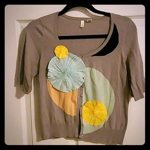 Anthropologie Pinwheel cardigan