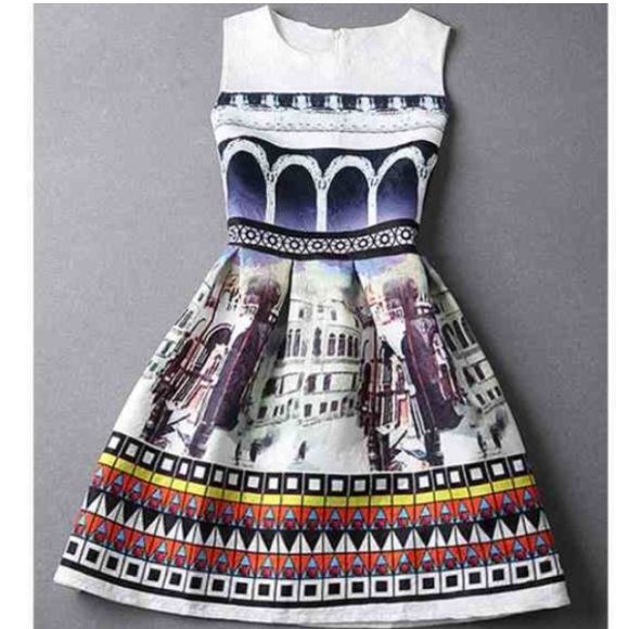 🇺🇸4th of July Sale 🇺🇸 Graphic Print Dress