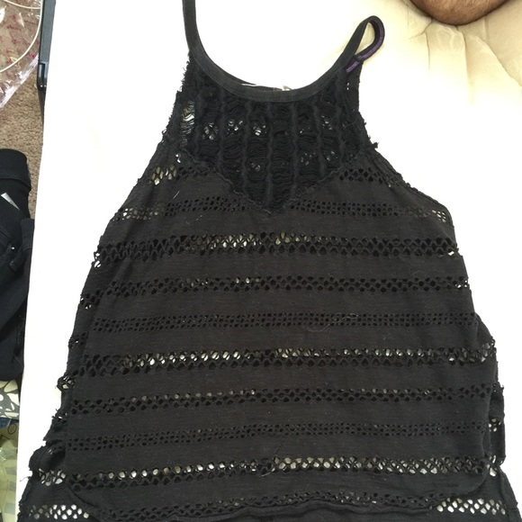 Free people net shirt