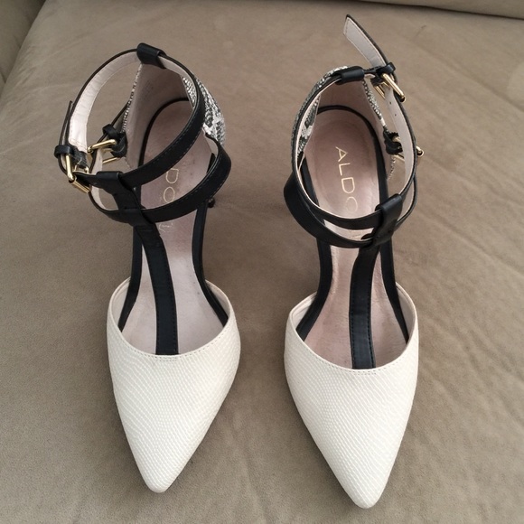 aldo short heels