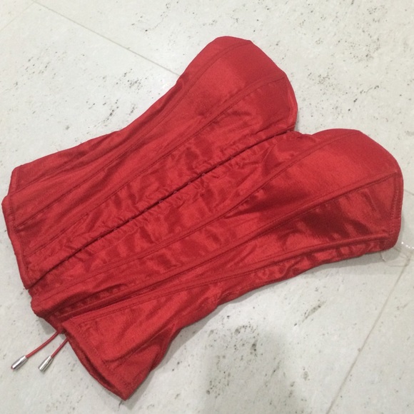 Red corset