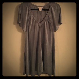 *NWOT* Charlotte Russe tunic top/dress- light blue