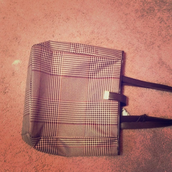 Ralph Lauren Houndstooth Tote