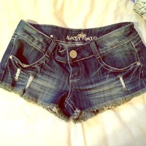 Almost Famous size 7 jean shorts