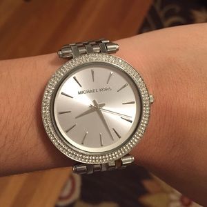 Michael Kors Darci watch in silver