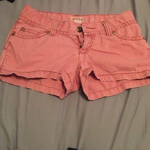 Burnt orange shorts