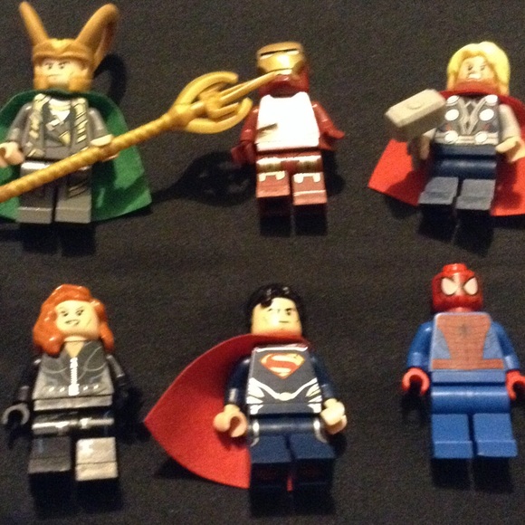 Legos Marvel Super Hero Figures $30 for the SET