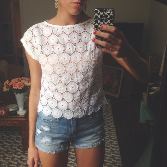 Tops - Crochet top