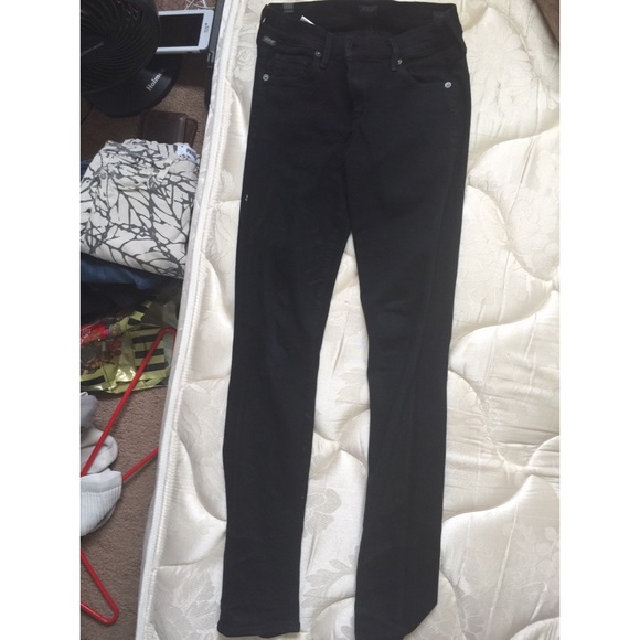 Citizen of humanity black skinny size 27