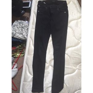 Citizen of humanity black skinny size 27