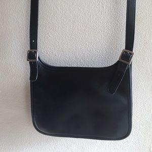 Black Coach Vintage leather purse bag