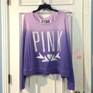 Victoria's Secret pink crew neck