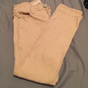 Ankle length skinny pants