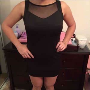 F21 black dress