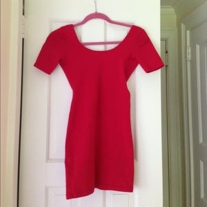 Red American Apparel Dress