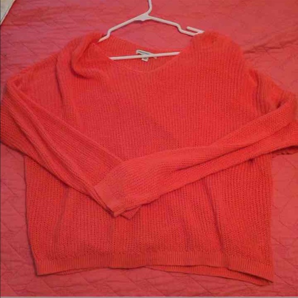 American eagle coral sweater