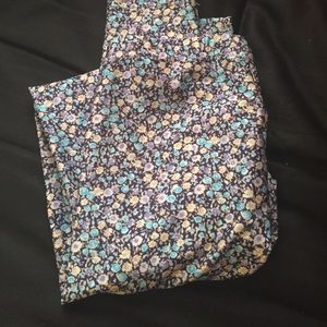 American Apparel Flower Leggings