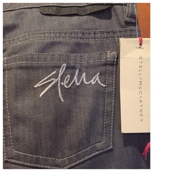 Stella McCartney 5 pocket denim grey jeans NWT - Picture 2 of 4
