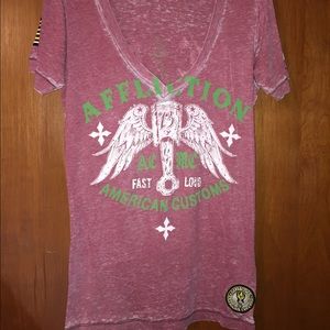 Affliction v-neck
