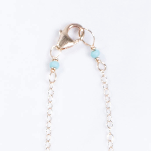 14K GOLD FILLED BAR NECKLACE - Picture 4 of 4