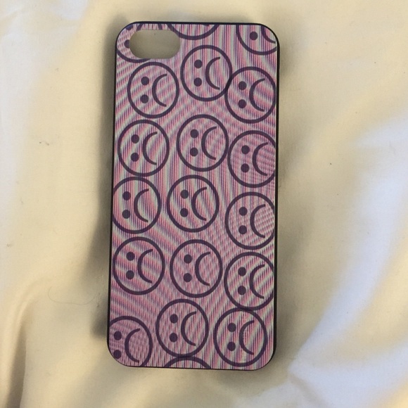 sad face graphic iphone 5/5s case