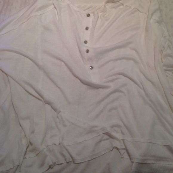 White over sized shirt