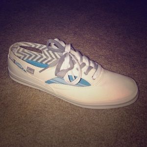 Keds White Cut-Out Sneakers size 8