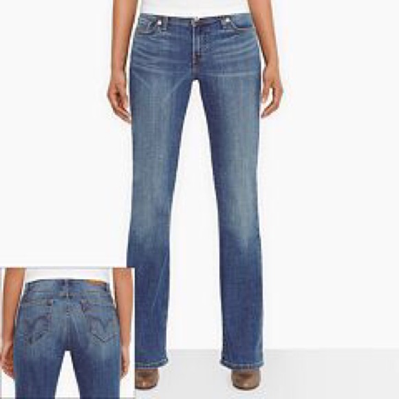 Levi's Denim - Levi's 515. Denim jeans. Mid rise. Boot cut