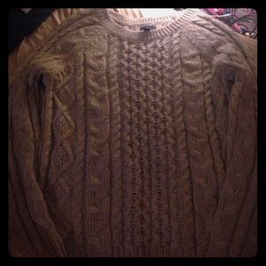 Large American eagle gray/silver sweater