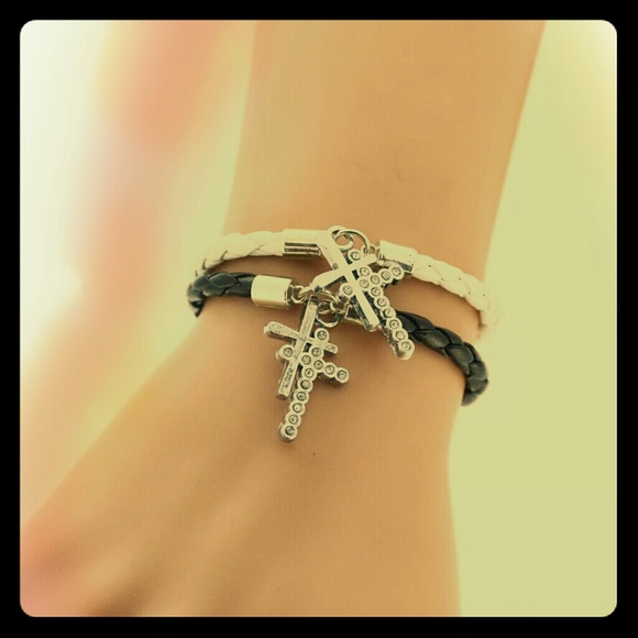 Cross friendship bracelets