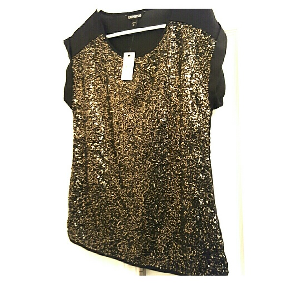 Brand New! Express Sequin Top